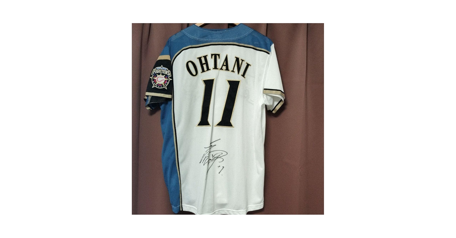 【大谷翔平選手】 直筆 サイン ユニホーム 日本ハム Amazon.co.jp: 大谷翔平 直筆サイン ユニフォーム 日本ハム L